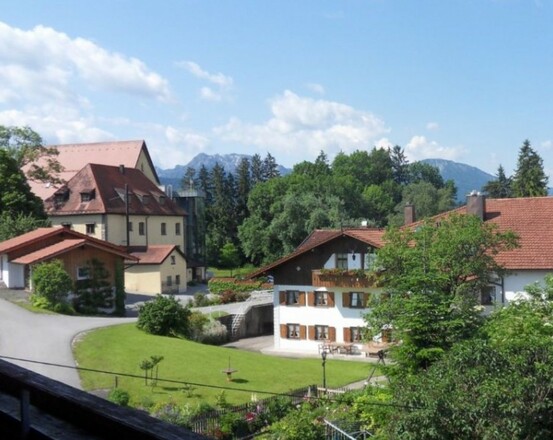 Ausblick vom Balkon