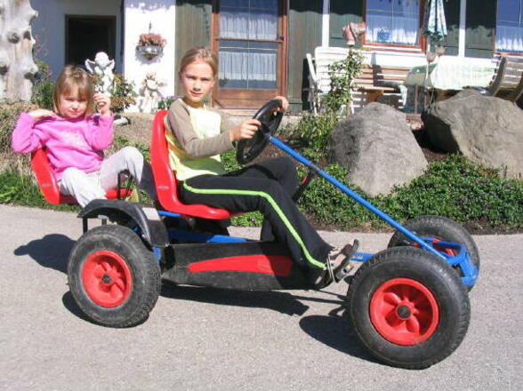 Sehr beliebt ist unser Kinderfuhrpark