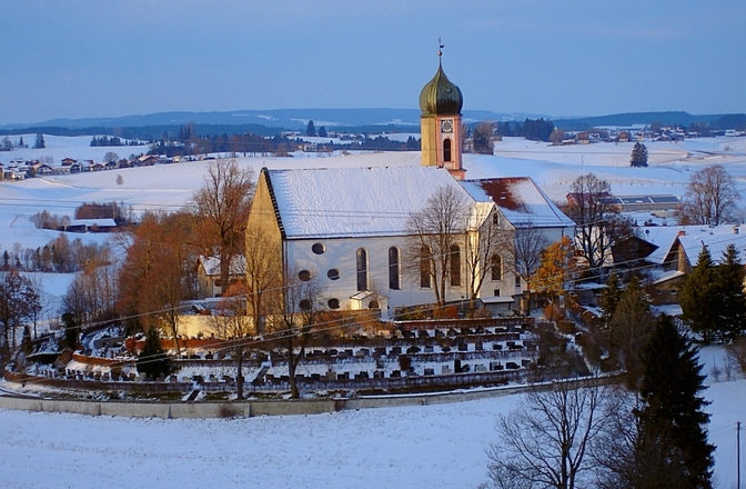 Kirche Winter