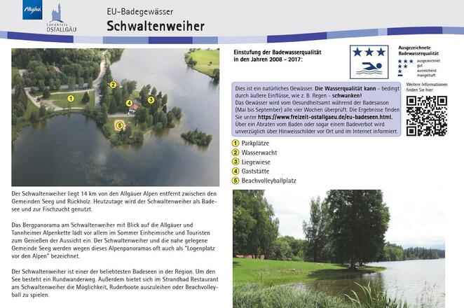Infotafel Schwaltenweiher