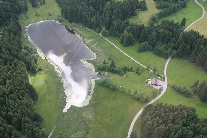 Luftbild zum Faulensee
