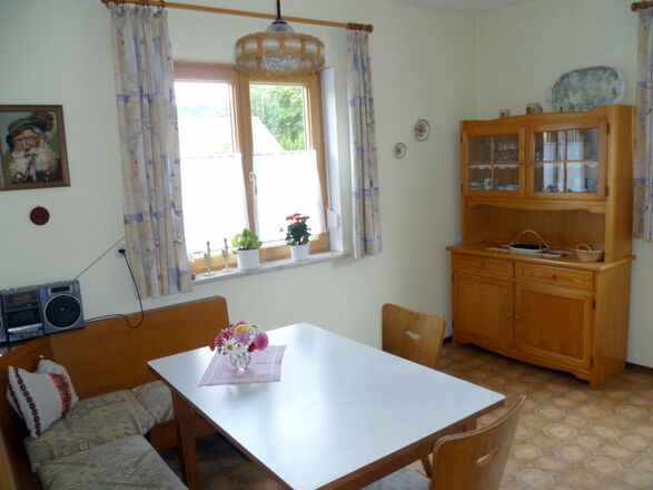 Essecke im Gästehaus Drexel