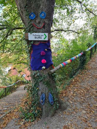 Schleifenroute - Harburg Burg Harburg  Märchenweg