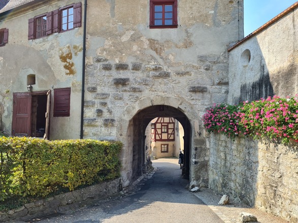 Schleifenroute - Harburg Burg Harburg Tor