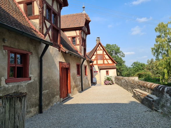Schleifenroute - Harburg Burg Harburg Zinnsoldatenaustellung