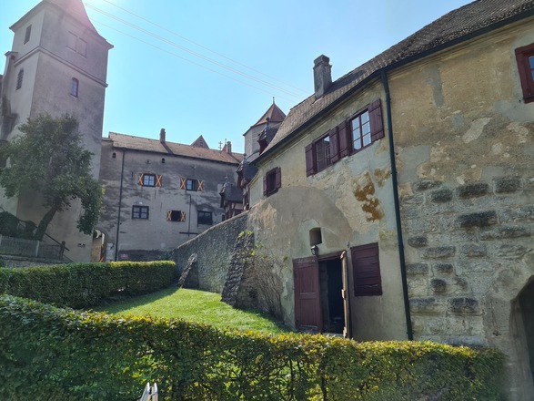 Schleifenroute - Harburg Burg Harburg mit Museum