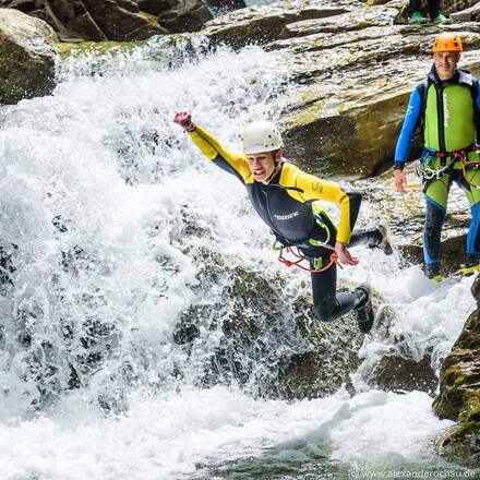 Canyoning in der Starzlachklamm