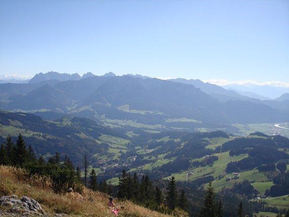 Blick Richtung Sachrang / Reichenau