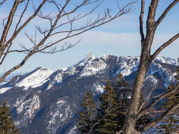 Blick zur Kampenwand