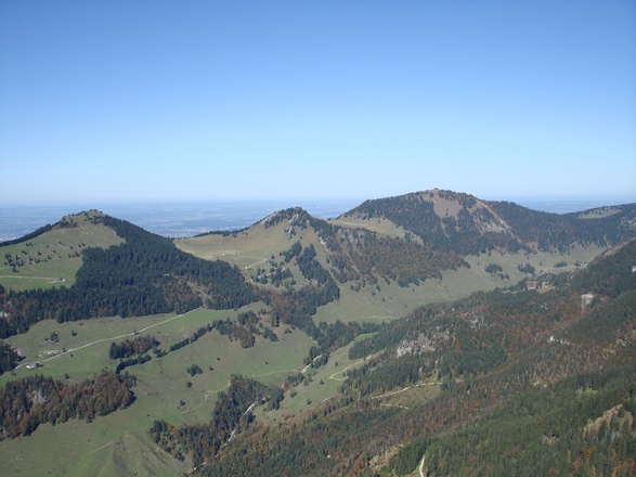 Blick Richtung Hochries