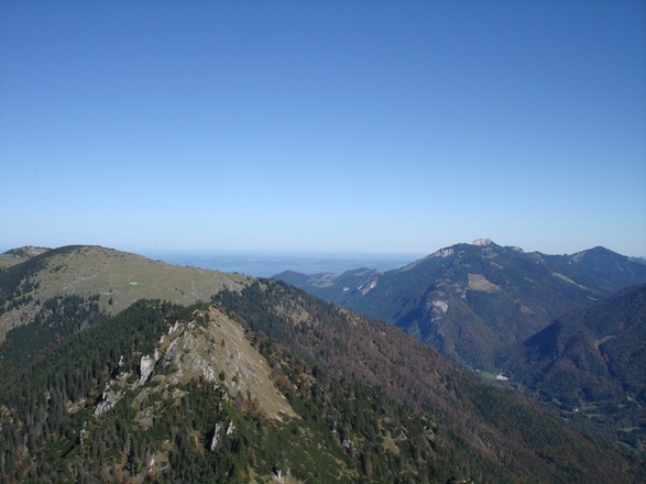 Blick Richtung Klause und Kampenwand