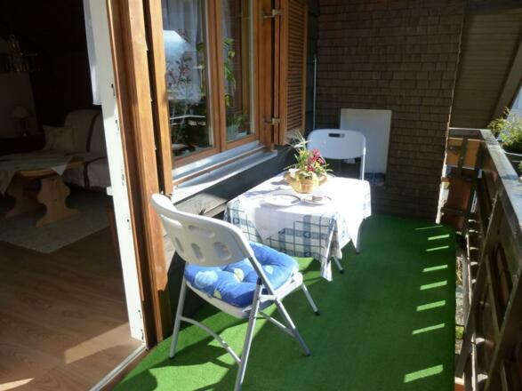 Balkon Ferienwohnung Bley