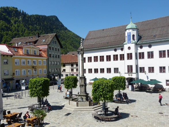 Marienplatz und Schloss Immenstadt