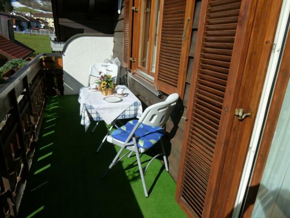 Ferienwohnung Bley Balkon