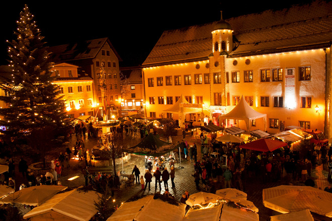Marienplatz im Winter