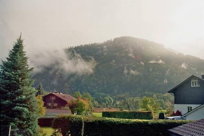 Immenstädter Horn von Terrasse aus gesehen