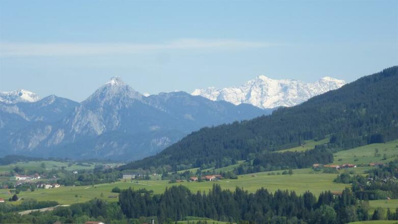 Aussicht vom Balkon