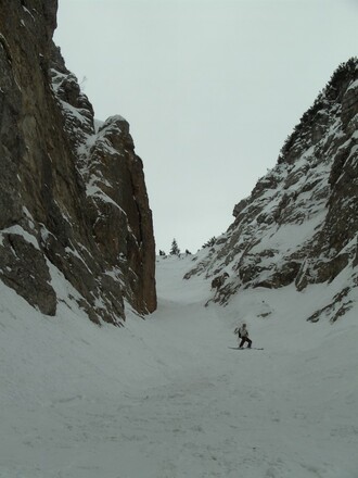 In der Alpgartenrinne