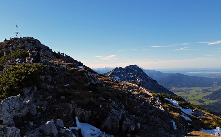 Der Hochstaufen Gipfel