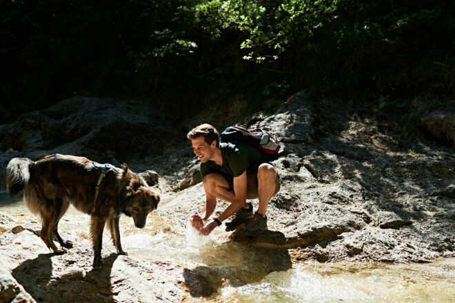 Unterwgs in der Alpgarten Schlucht
