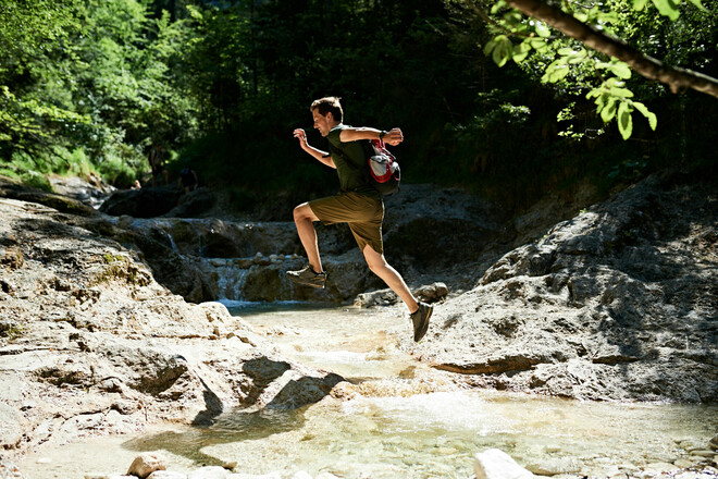 Unterwgs in der Alpgarten Schlucht