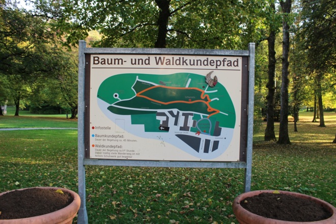 Der Baum- und Waldkundepfad im Karlspark