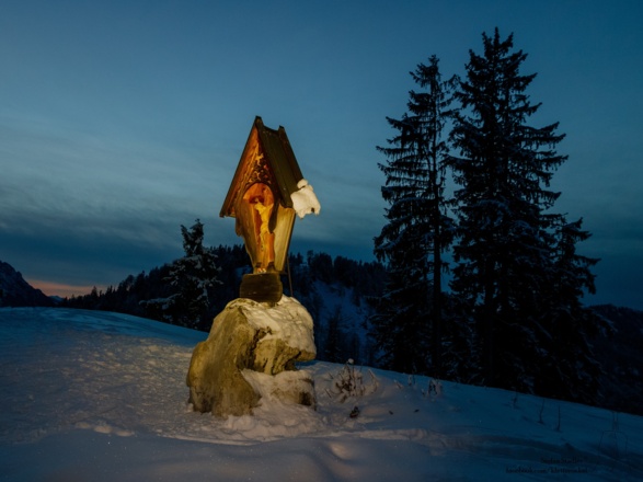 Dämmerung am Götschenkopf