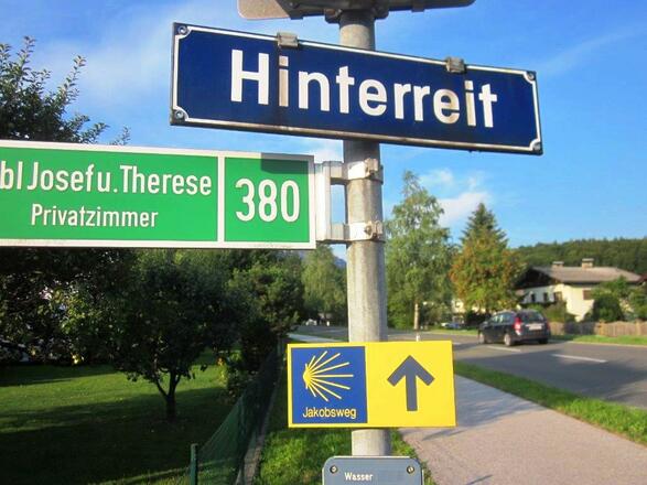 Start beim Steinerwirt in Hinterreit