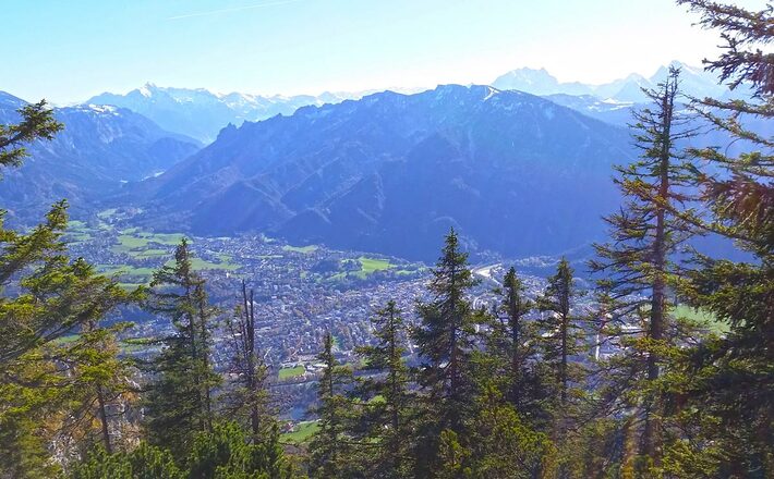 Blick nach Bad Reichenhall