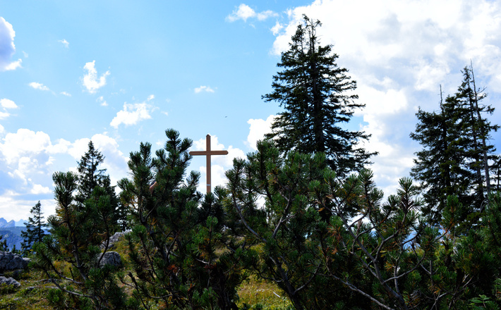 Gipfelkreuz Predigtstuhl