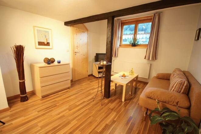 Bergblick Wohnzimmer