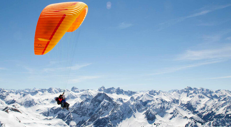 Flyzone - Tandemfliegen über den Allgäuer Alpen