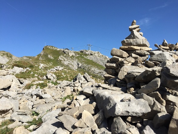 Auf dem Weg zum Hahnenköpfle
