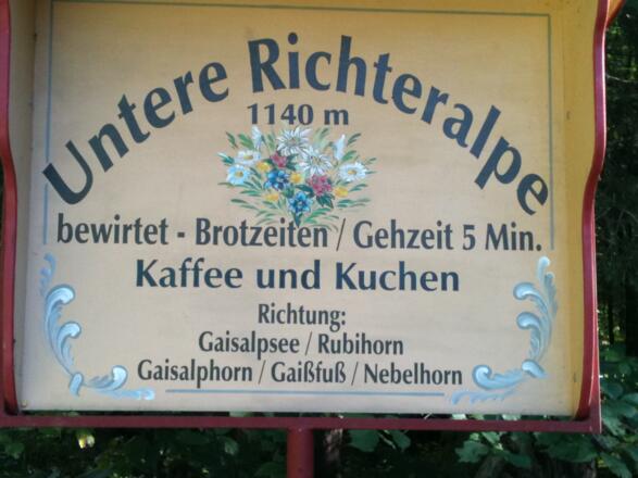 Untere Richtersalpe