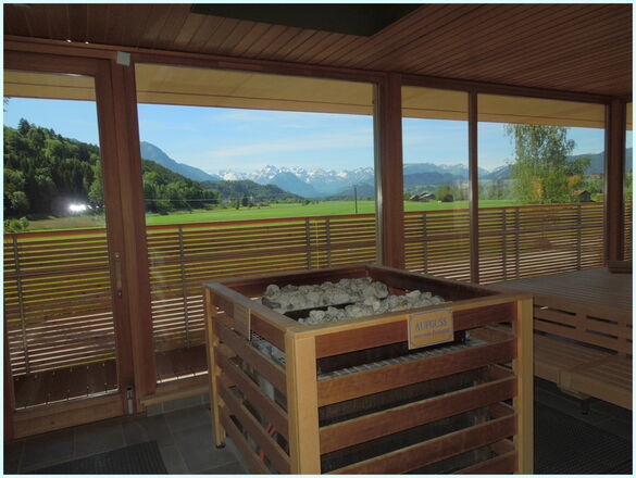 Aussicht von der Panoramasauna