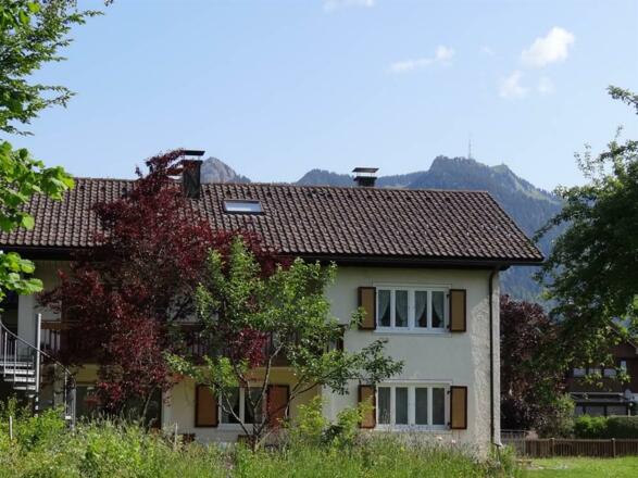 Hausansicht vom Garten