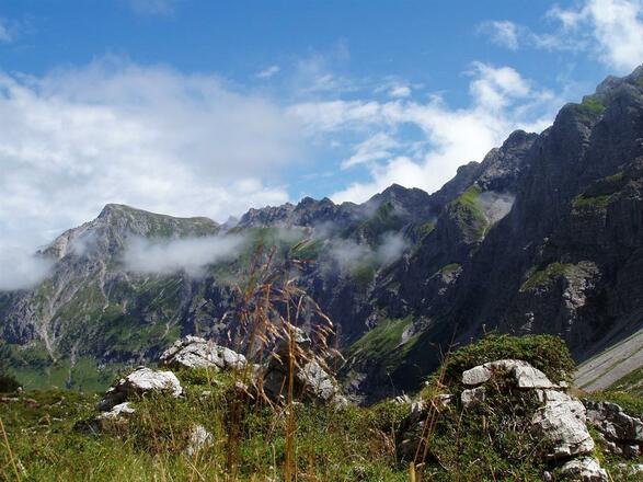 Hinter Entschen auf Rotspitze und KlettersteigJPG
