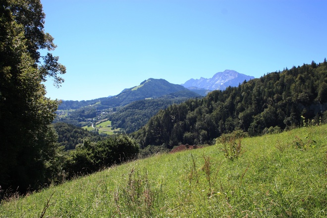 Aussicht auf Bad Dürrnberg