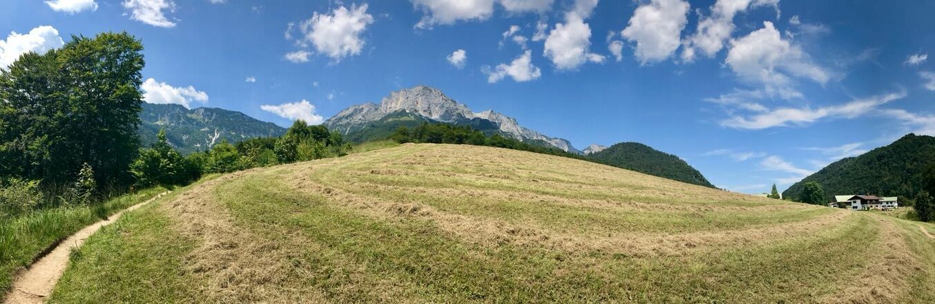 Wanderweg zum höchsten Punkt der Wanderung