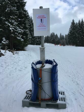Umkostenbeitrag für Skitourengeher