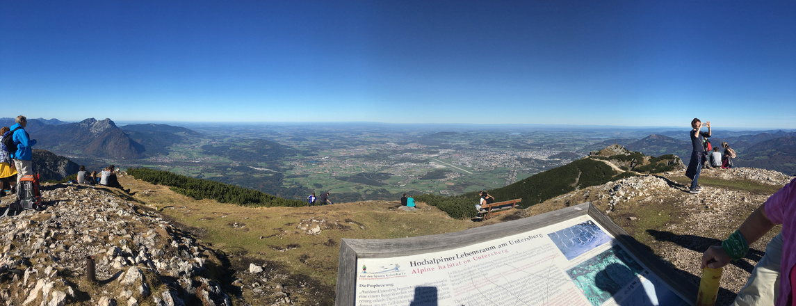 Aussicht vom Salzburger Hochthron