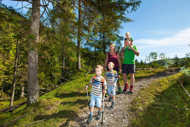 Auf dem Weg zur Harbachalm