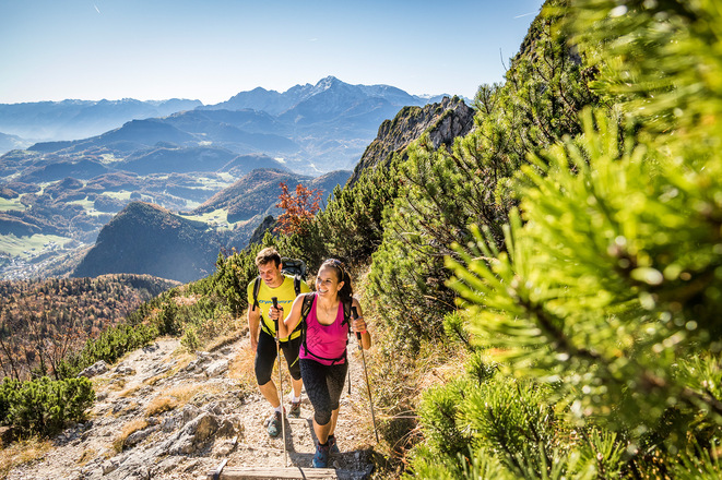 Aufstie g zum Untersberg