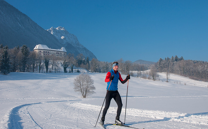 Langlaufloipe Piding