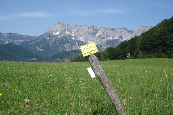 Blick auf den Untersberg
