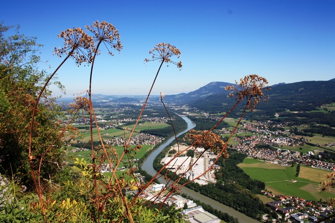 Ausblick vom Kleinen Barmstein Richtung Salzburg