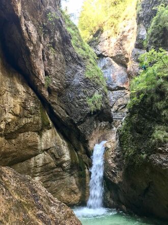 Durch die Almbachklamm