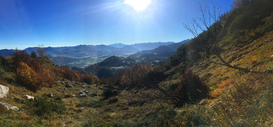 Aussicht Richtung Marktschellenberg