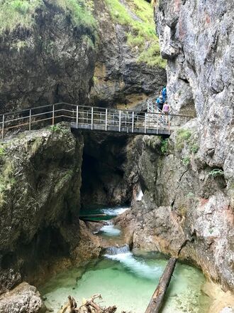Durch die Klamm nach Ettenberg