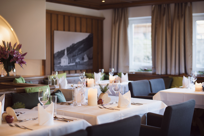 Restaurant im BergBlick Hotel Genuss &amp; Spa